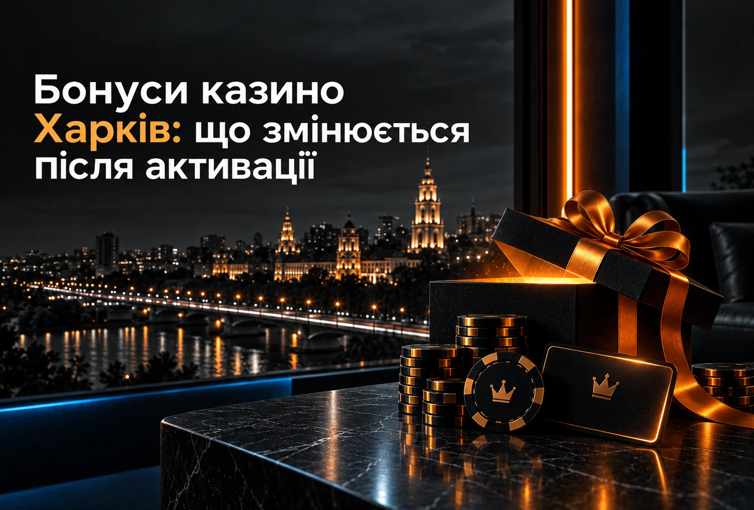 Бонуси казино Харків: що змінюється після активації