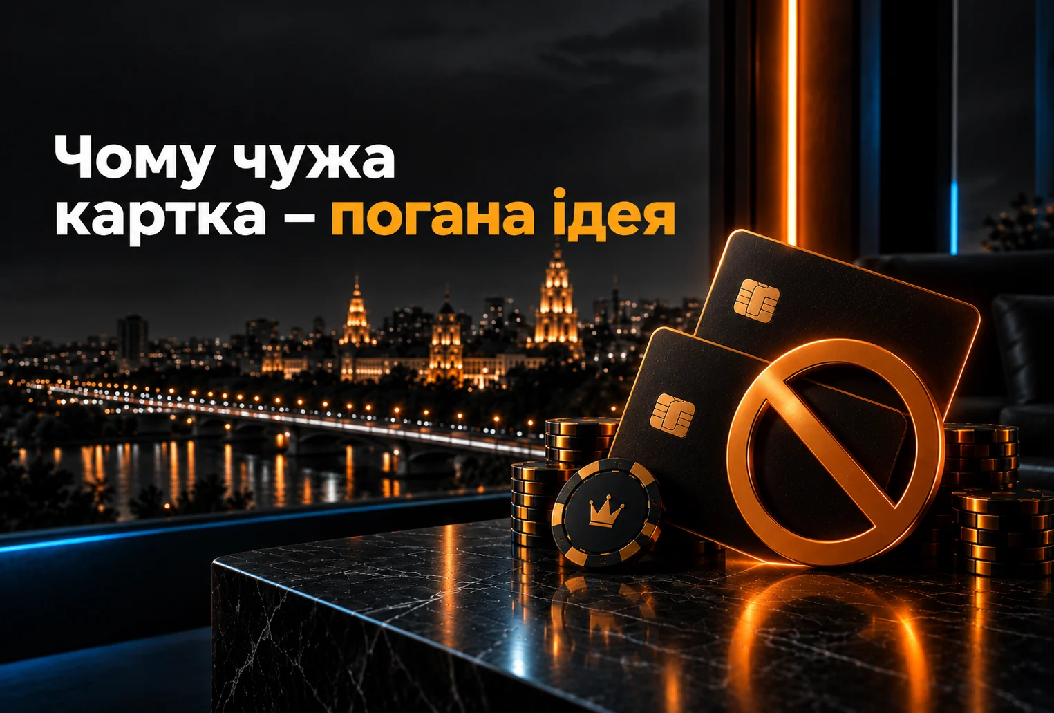 Чому чужа картка — погана ідея