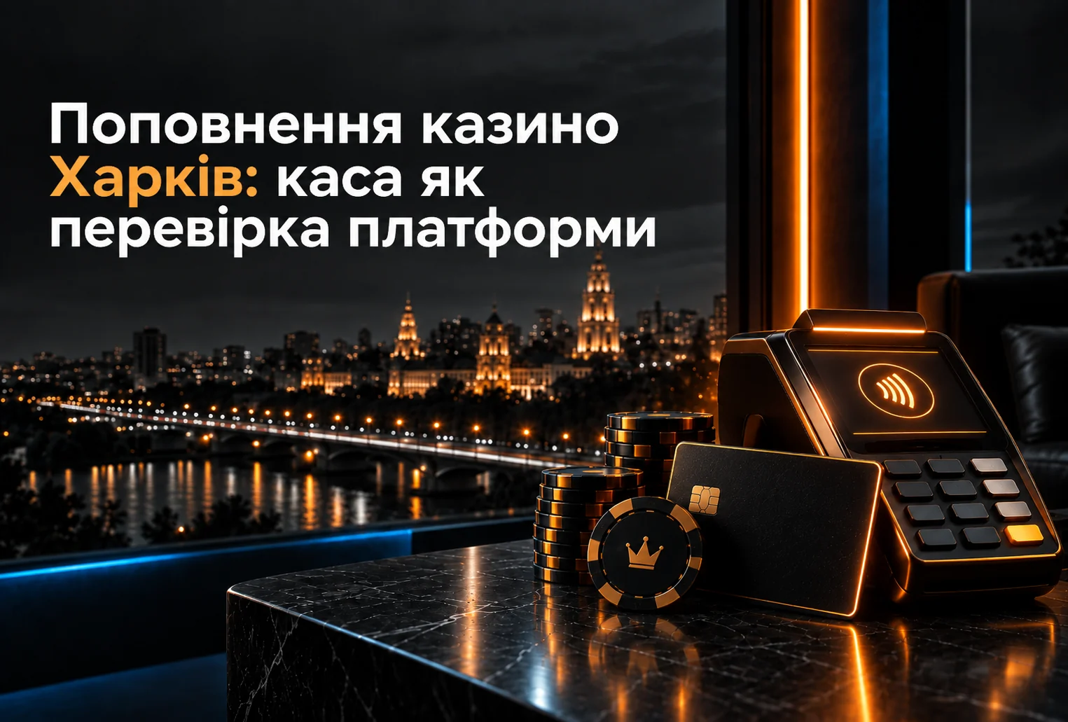 Поповнення казино Харків: каса як перевірка платформи