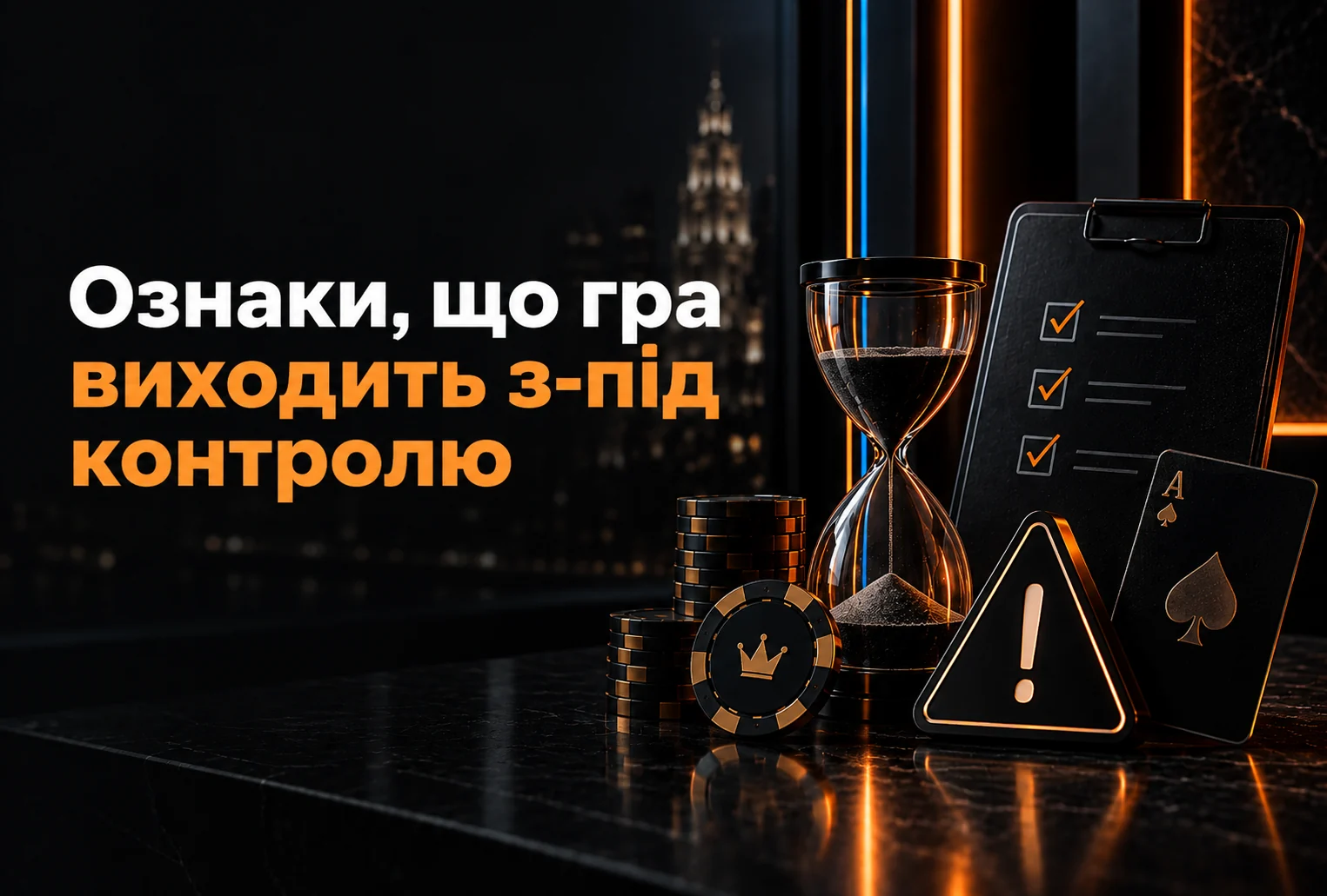Ознаки, що гра виходить з-під контролю